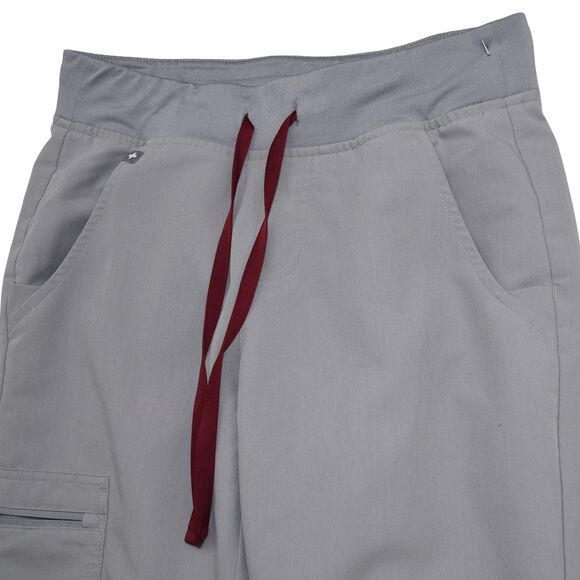 FIGS Technical Collection Jogger Scrub Pants XS Gray Drawstring Utility Zamora - Picture 5 of 9